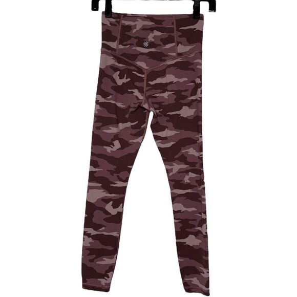 |EUC| ATHLETA Pink Camo Elation 7/8 Tight - Picture 5 of 9